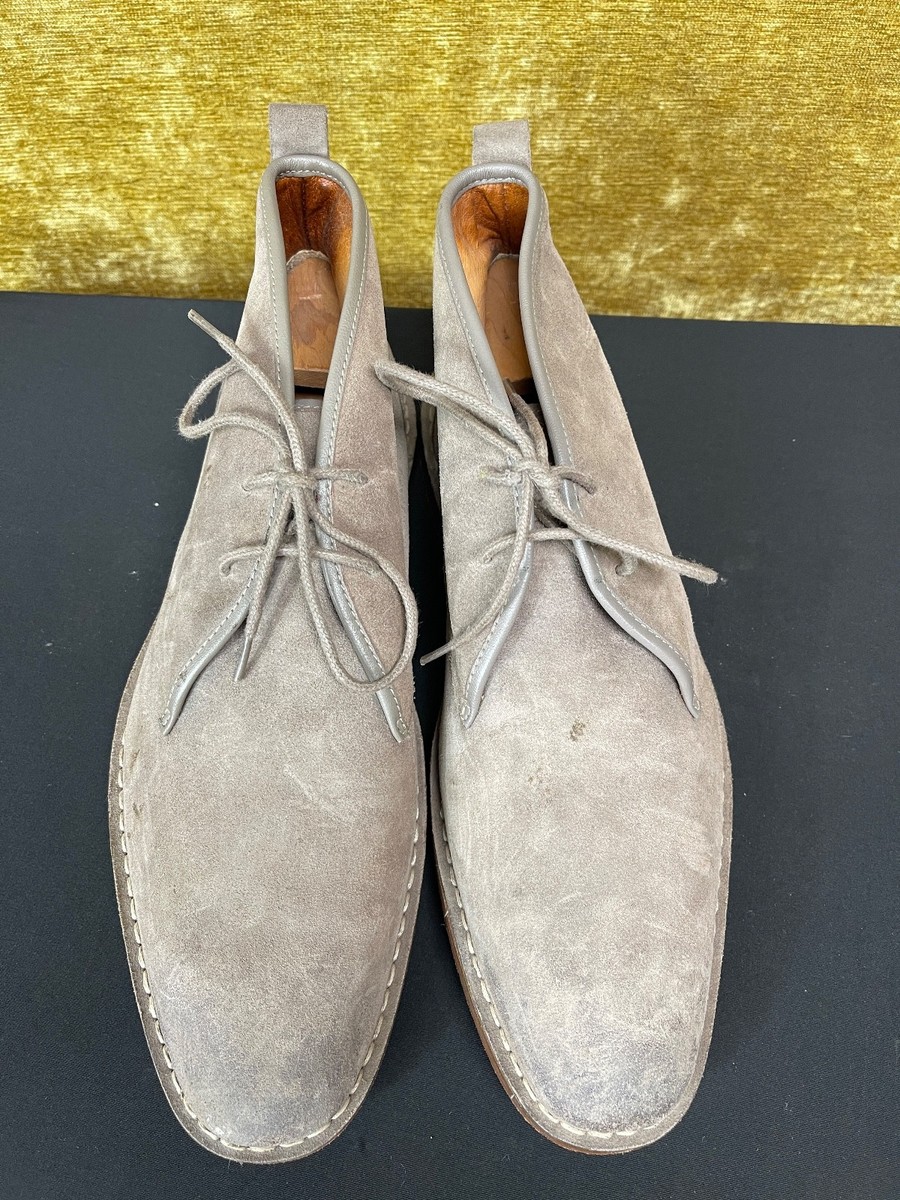 MJ Cali Macchia Boot B75 Grey Suede‎ Polka Dot Chukka Ankle Shoes Mens World main image 2