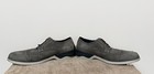 MINT JOHNSTON & MURPHY 10.5 m GRAY WING TIP SHEEPSKIN SUED MENS DRESS SHOES — photo 3
