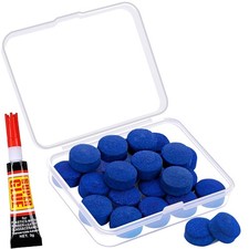 Kit de reparaci n de puntas de taco de billar con caja de almacenamiento
