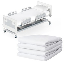 Hospital Bed Sheets 2 Pack, 36" x 80" x 9" Hospital Bed Fitted Sheets for Hom...