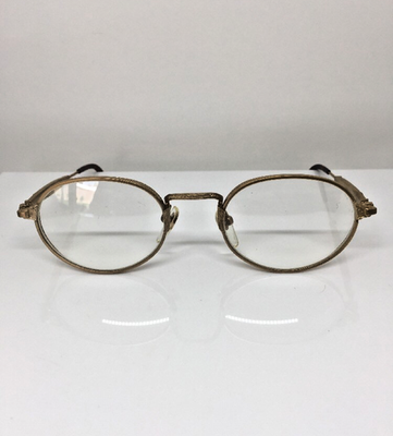 Vintage Matsuda 2875 Eyeglasses GP Gold With Accents Details Frame