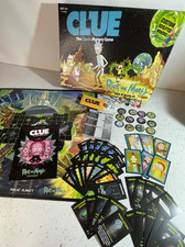 Rick and Morty CLUE Back in Blackout Board Game 100%