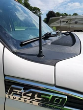 7" Short Black Rubber Antenna Mast Radio AM/FM for Ford F-250–F-750 1997-2016