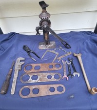 Vintage Ford Script Model T Jack Wrenches T-1349 Hub Wrench Oem Screwdriver