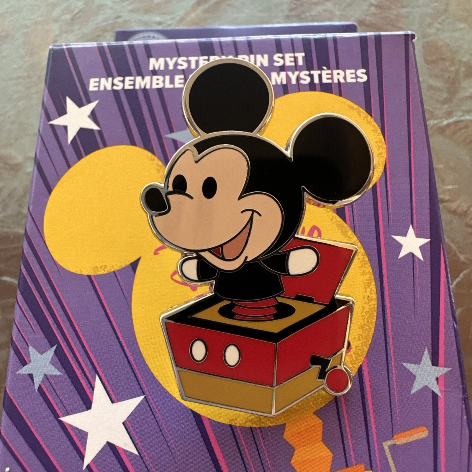 2025 Disney Parks Toys In a Box Mystery Pin Mickey Mouse Only