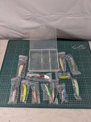 12x Fishing Lure Set New In Box, B-square