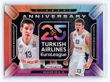 Bogdan Bogdanovic 2024-25 Prizm EuroLeague #20 25th Anniversary Diamond SSP