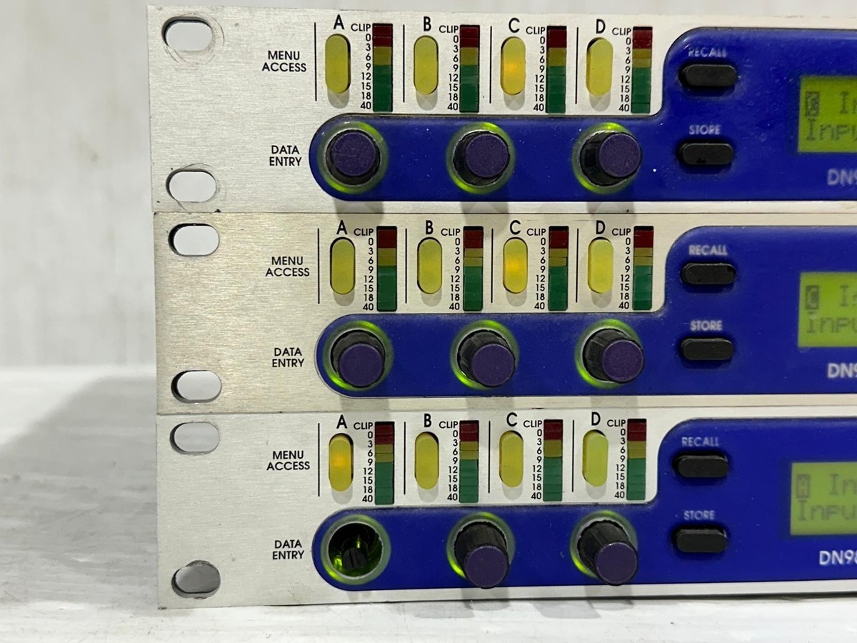 Klark Teknik DN9848 4in x 8out Loudspeaker Processor (One