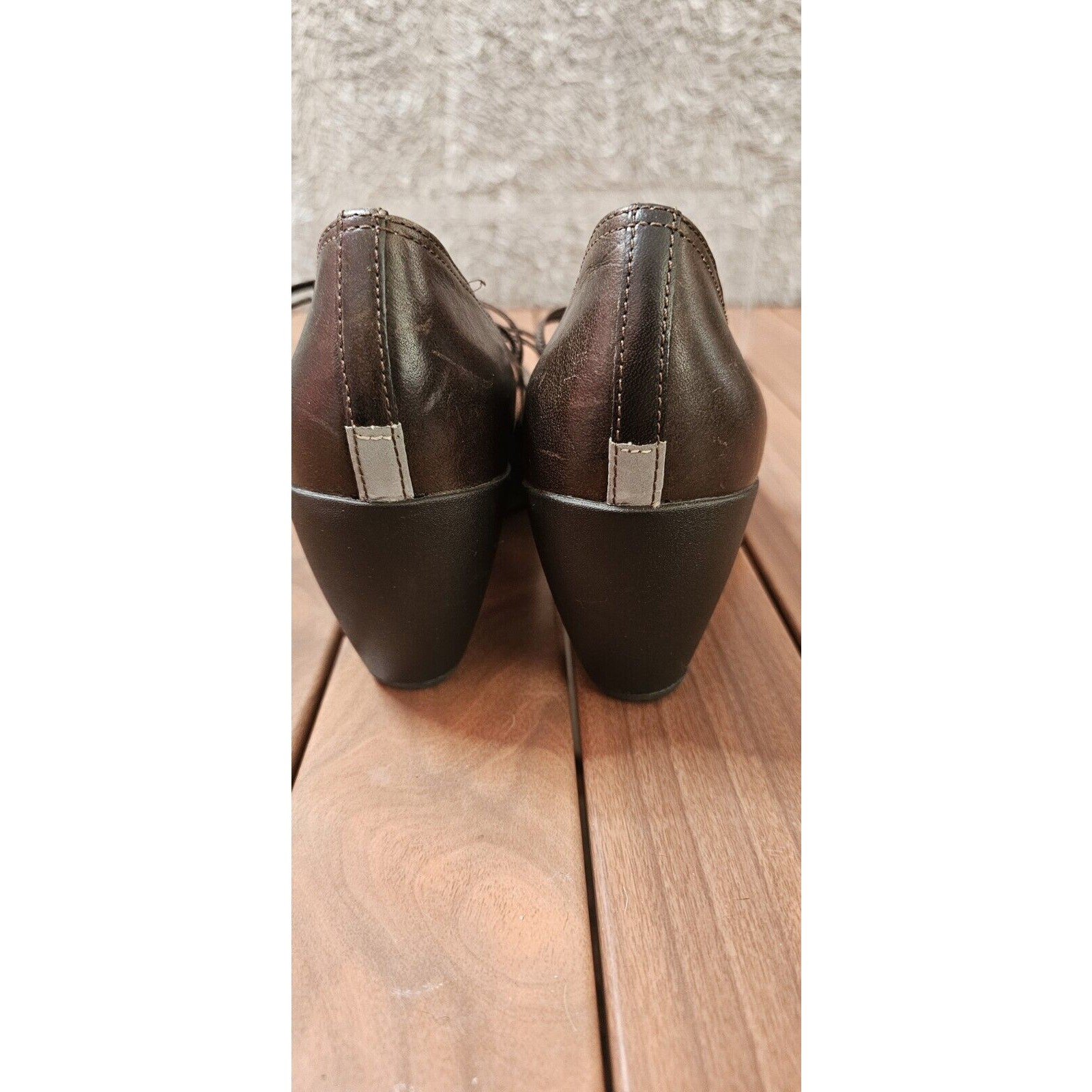 Mocassini Merrell donna Evera Cross caffè pelle marrone tacco comodo taglia 7 5