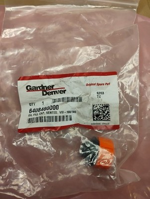 Gardner Denver Vacuum Pump Oil Fill cap, Vented VSI-100/300 6408460000