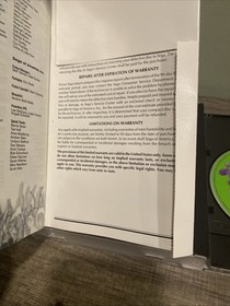 Bug Too (Sega Saturn, 1996) Complete w/ Manual & Registration - Tested