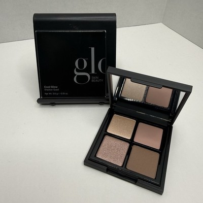 glo Skin Beauty Cool Glow Shadow Quad 5.6g Eye Palette New