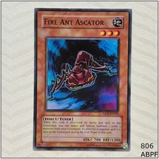 Fire Ant Ascator - ABPF-EN020 - Common Unlimited Yugioh