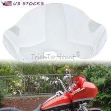 13" Windshield Windscreen Clear for Harley Touring Road Glide FLTR 1998-2013