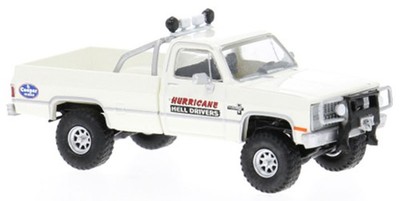 Hurricane Hell Driver White 1982 Chevy C10 Brekina 1:87 Miniature HO Scale 19694