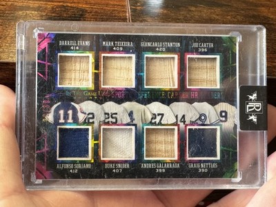 2024 Leaf In The Game Used Sports Reference HR ~ BENCH STANTON CARTER SNIDER /30