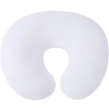 Muslin Nursing Pillow Cover, 100 Cotton, Soft Breathable, White