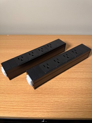 Neutrik Compatible PowerCon to 5-15 Edison Power Strip Distro Quad