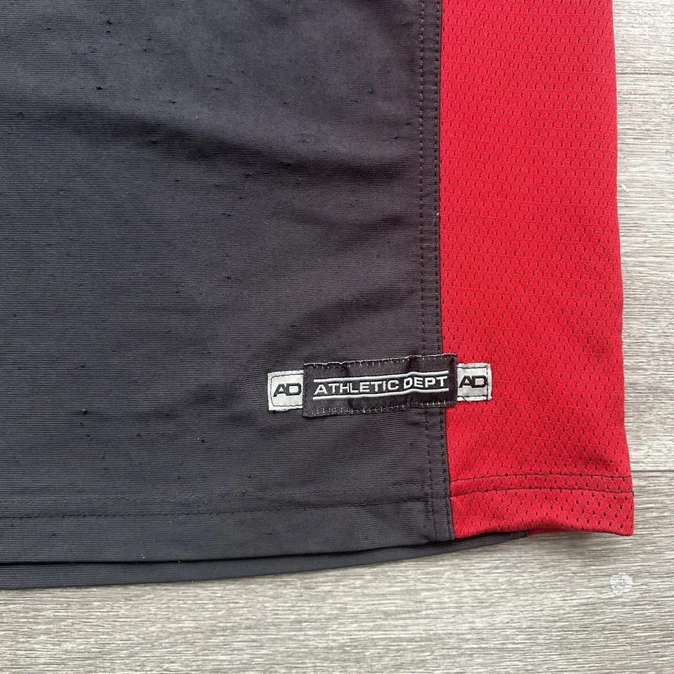 Camiseta de fútbol vintage Athletic Works Athletic Dept bordada 07 para hombre XL Y2K Foto 3 de 4