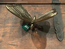 Pottery Barn Wicked Glinda Butterfly Antique Brass Finish Object NEW