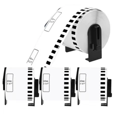 4Rolls 2-3/7" x 100' Continuous Paper Tape DK-2205 for Brother QL-1050N Label