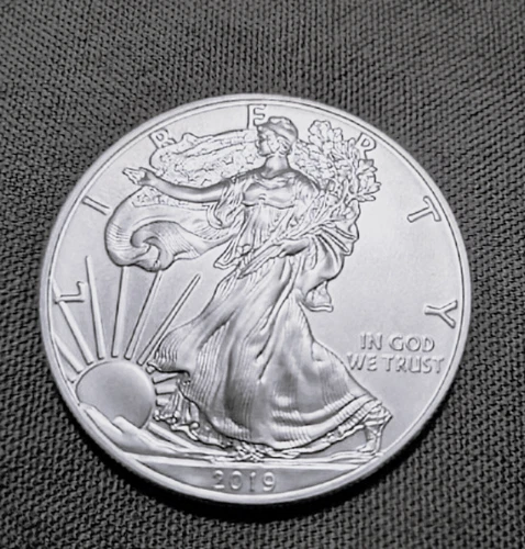 2019 american silver eagle 1 oz uncirculated coin