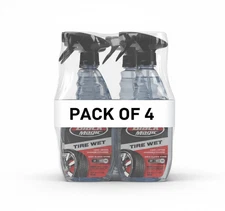 Black Magic Tire Wet 23 oz. Tire Shine Lasts Up to 4 Weeks - BM23 (4 pack)