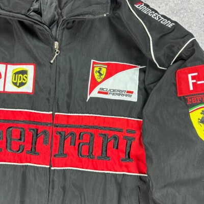 Ferrari formula uno 1 vintage racing jacket | eBay