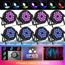 270W 18LED Waterproof Par Stage Lighting RGBW DMX DJ Disco Party Show Outdoor US