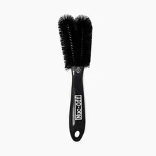 Muc-Off Two Prong Brush Motorcycle Motorbike Cleaning Brush