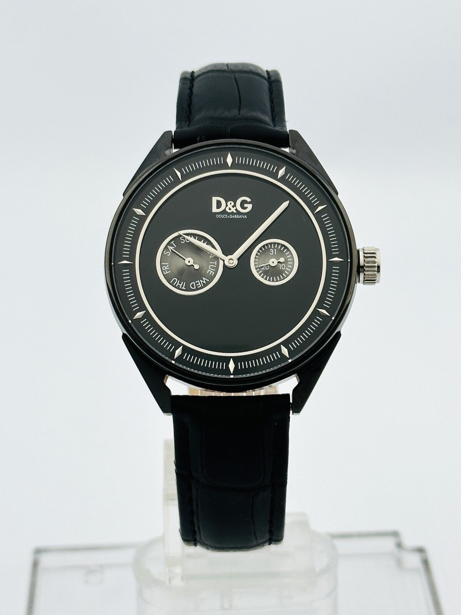 D&G Dolce & Gabbana DW0420 Men's Jimmyz Multifunction Black