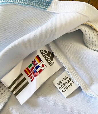 ウェア Argentina Adidas 2006 22 Lucho Gonzalez Argentina Adidas 2006 matchworn soccer jersey #22 Lucho