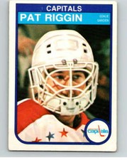 1982-83 O-Pee-Chee #372 Pat Riggin  Washington Capitals V59738