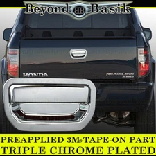 For HONDA RIDGELINE 2006-2012 Chrome Tailgate Handle COVER w/o Backup Camera