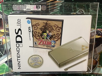 Niende Army plisseret Nintendo DS Lite Legend of Zelda: Phantom Hourglass Gold Handheld System  for sale online | eBay