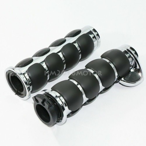 Empuñaduras de manillar cromadas de 1" para Suzuki Intruder VS 700 750 800 1400 1500 - Imagen 3 de 7