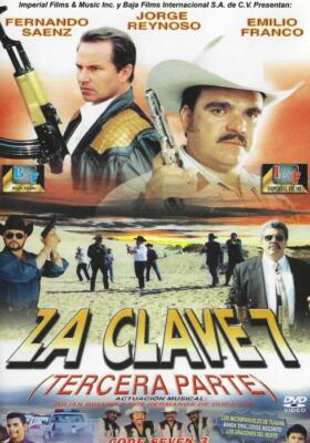 Za Clave 7 DVD VIDEO MOVIE murdered wife revenge traitors mexico city! SPANISH