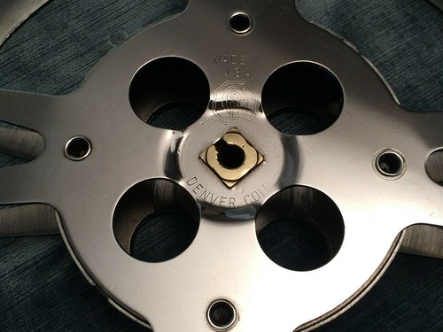 VINTAGE FILM PROJECTOR REEL, 35mm, 1000' GOLDBERG BROS. ALUMINUM w/POLISHED EXT. - Picture 6 of 12