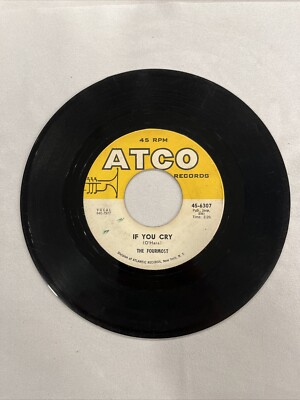 FOURMOST: if you cry / little bit of loving ATCO 7'' Single 45 RPM