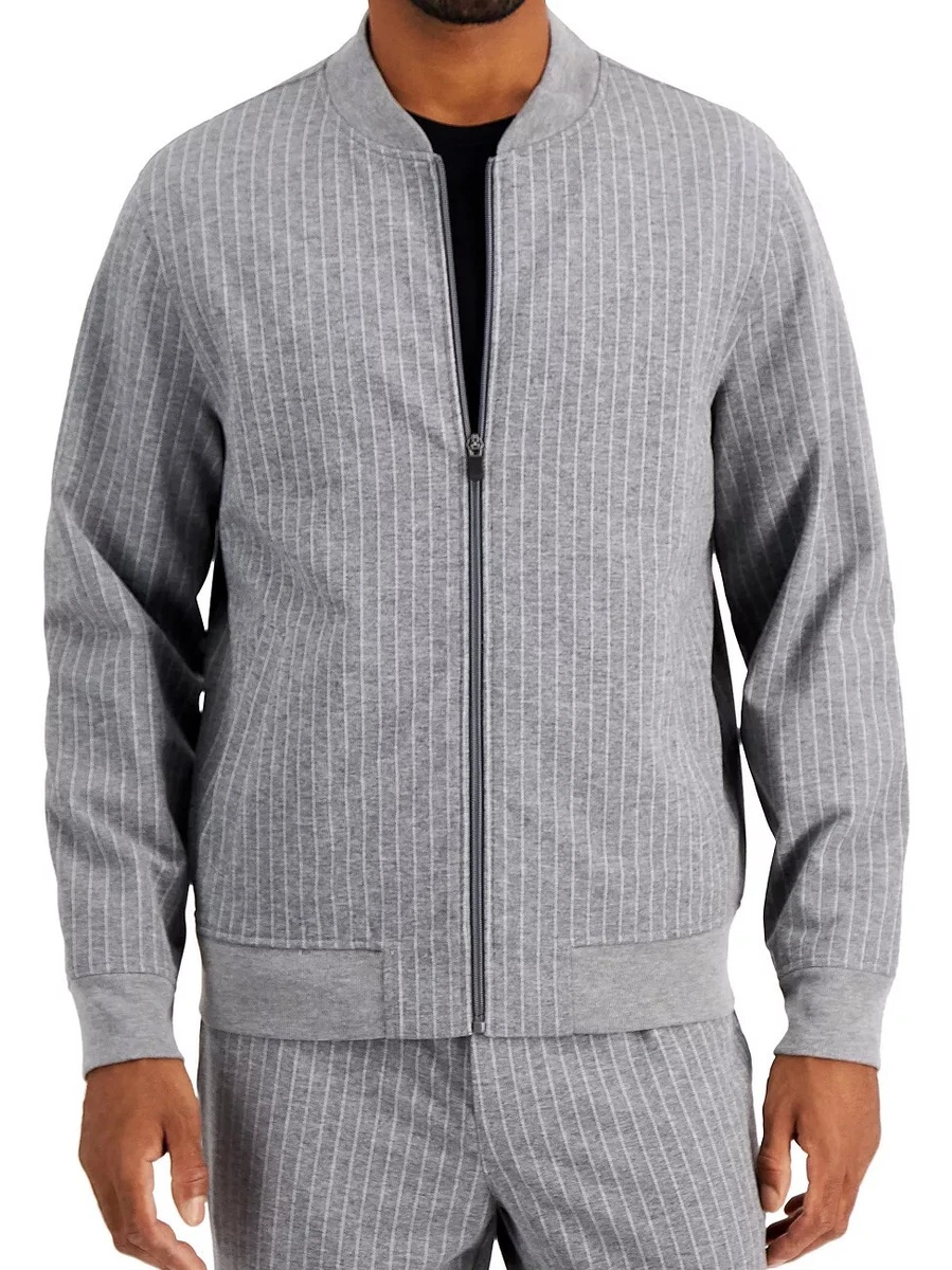 Alfani ribbed top bomber jacket