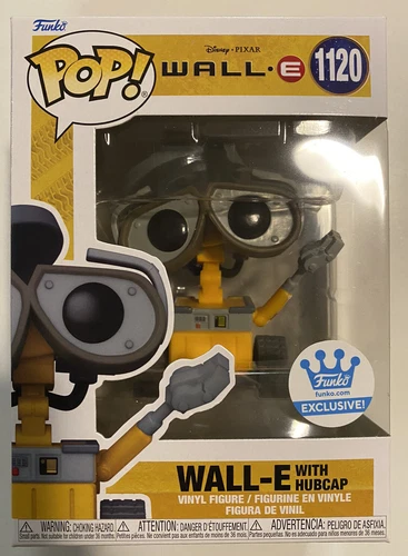 (In Hand)Funko Pop! Pixar Wall.E WallE Shop Exclusive - Wall-E With Hubcap #1120