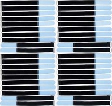 40 x Hook and Loop Cable Ties 300 x 25mm Light Blue Cable Hook and Loop Cable Hook and Loop Hook and Loop