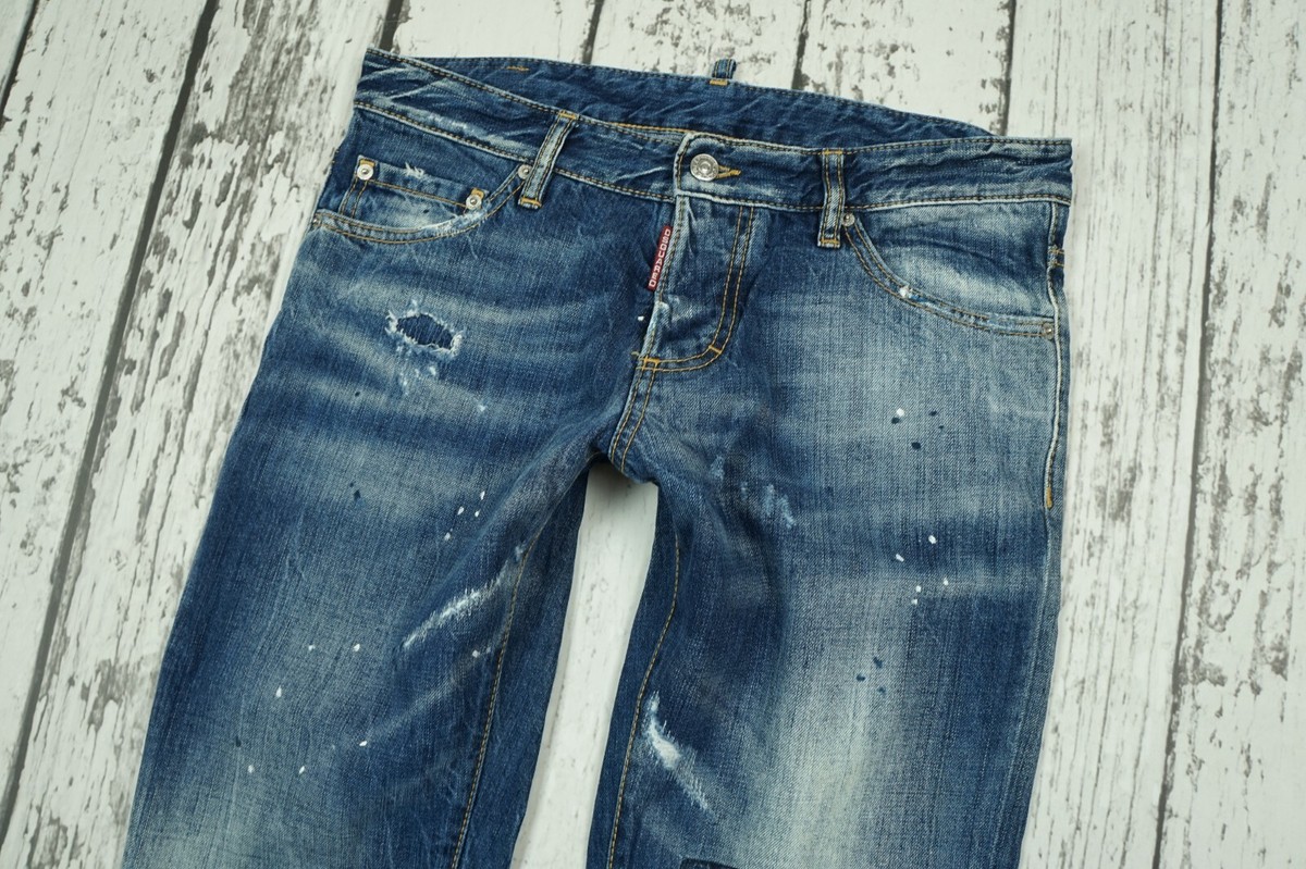 DSQUARED DSQUARED2 D2 JEANS TAG.46 46 S74LA0592 DEAN DAN MENS 100