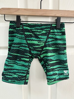 TYR Boys Size 22 (Small 6/7) Jammer Crypsis Durafast Elite