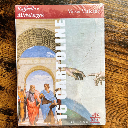 Sealed Vatican Museums Sistine Chapel 16 Pack Post Card