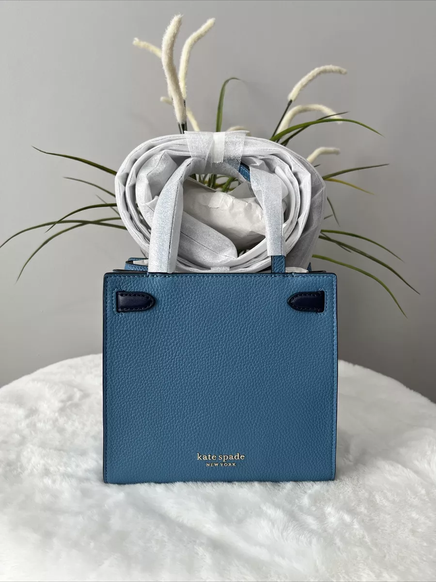 NWT Kate Spade LANE Small Satchel Crossbody Niagara Blue 278 Great Gift