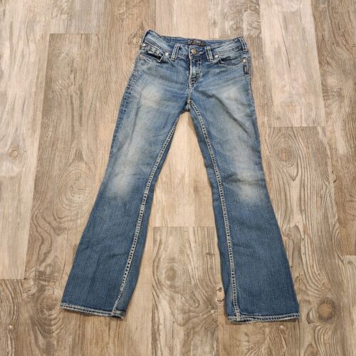 Silver Suki Surplus Bootcut Blue Denim Jeans Women's Size W28xL30