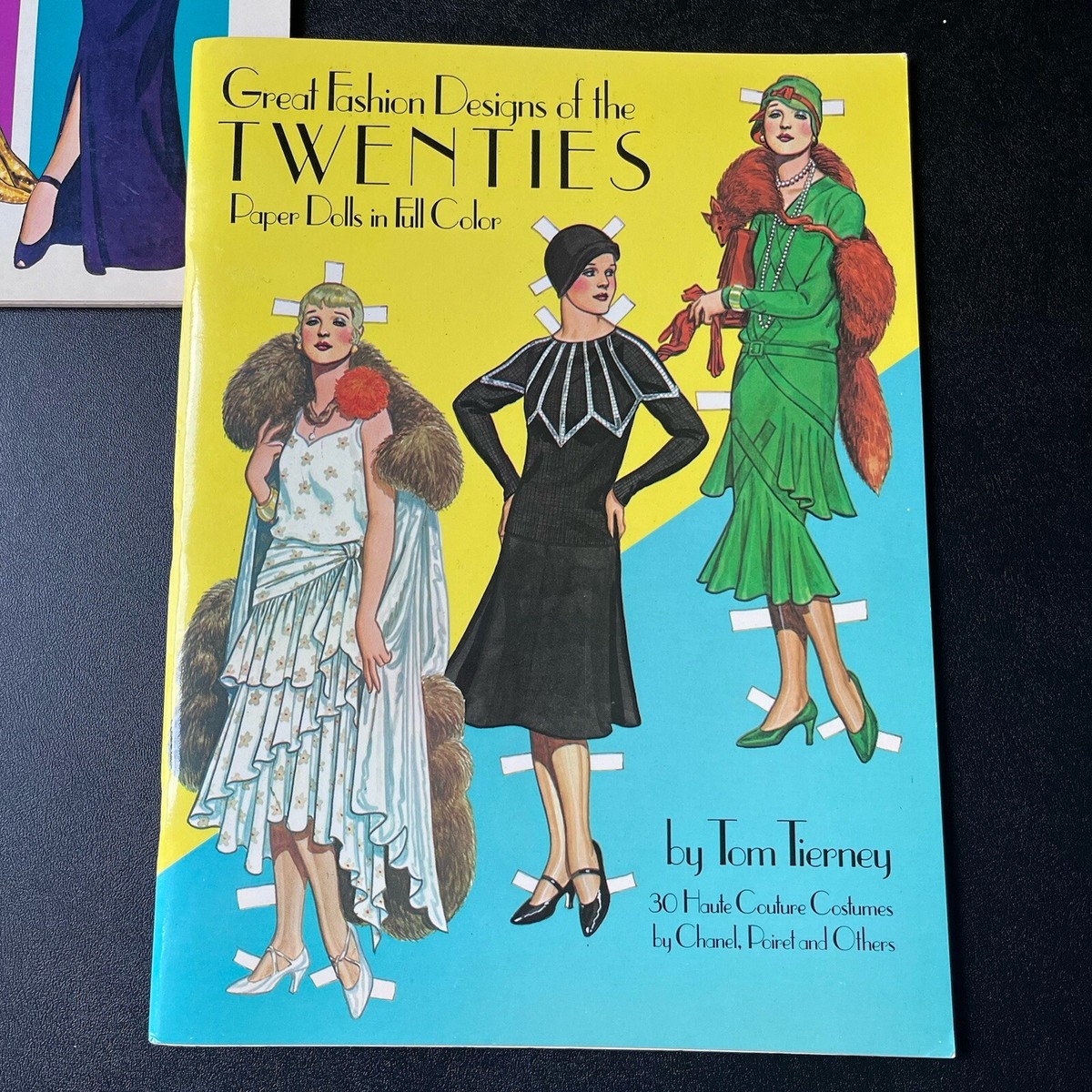 Paper Doll three books Tom Tierney Vintage UNCUT Paper Doll Books Lot of 3 by Tom Tierney 1920