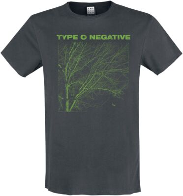 Type O Negative T-Shirt Herren Amplified Collection - Green Tree charcoal