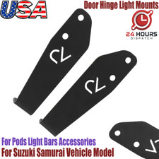 For Suzuki Samurai Door Hinge Light Mounts For Pods Light Bars Accessories